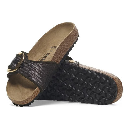 Madrid Big Buckle Raffia