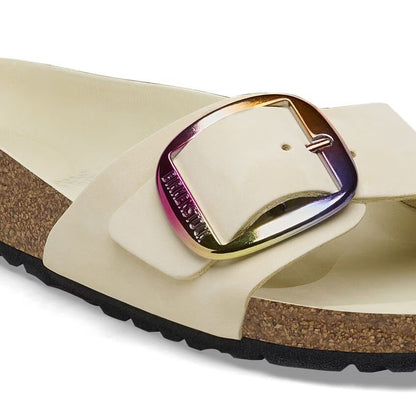 Madrid Big Buckle Nubuck Leather